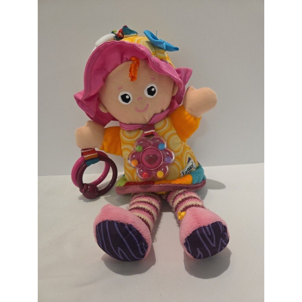 Tomy Lamaze My Friend Emily Clip & Go Baby Doll Toy 11"